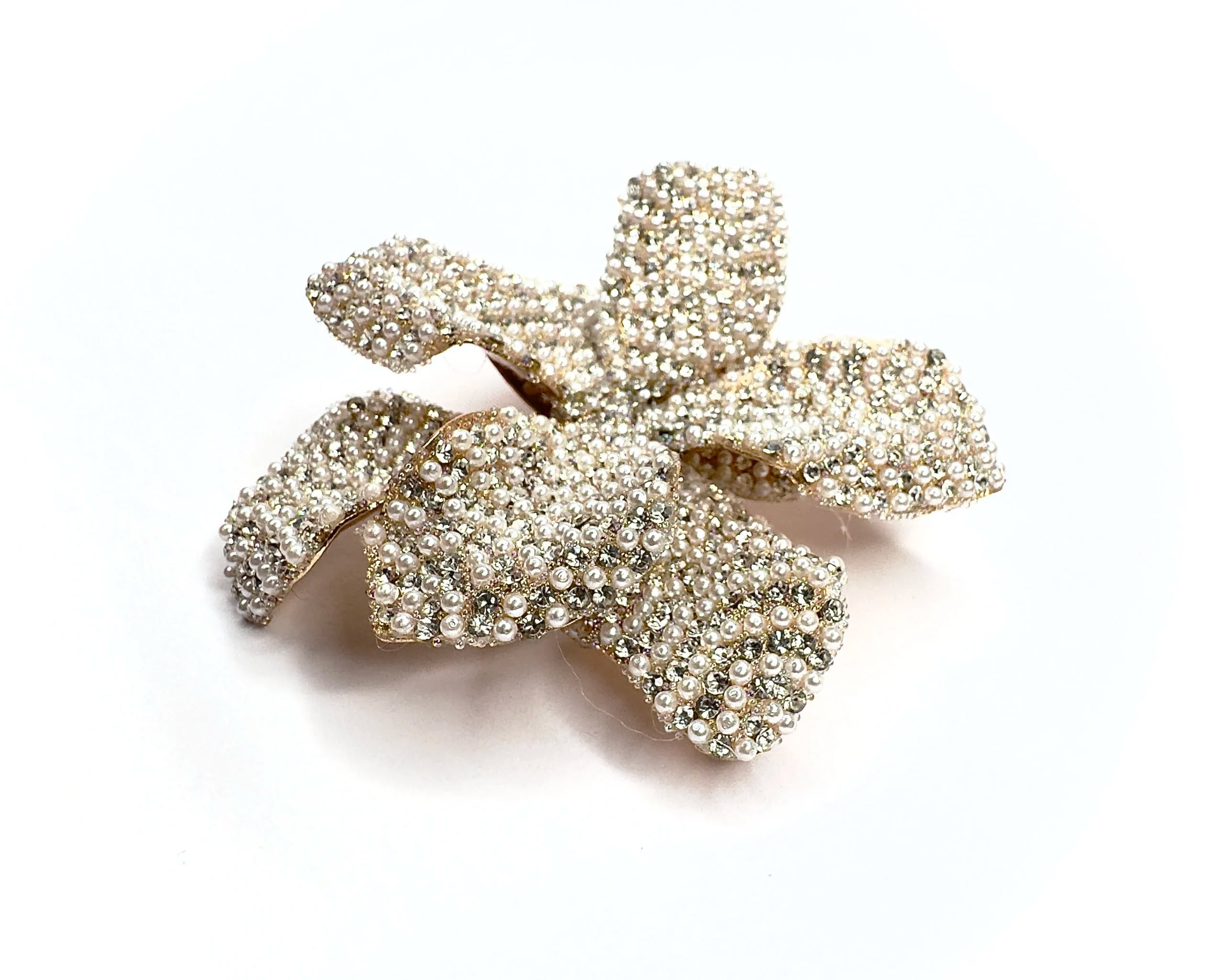 Spilla fiore Perlage