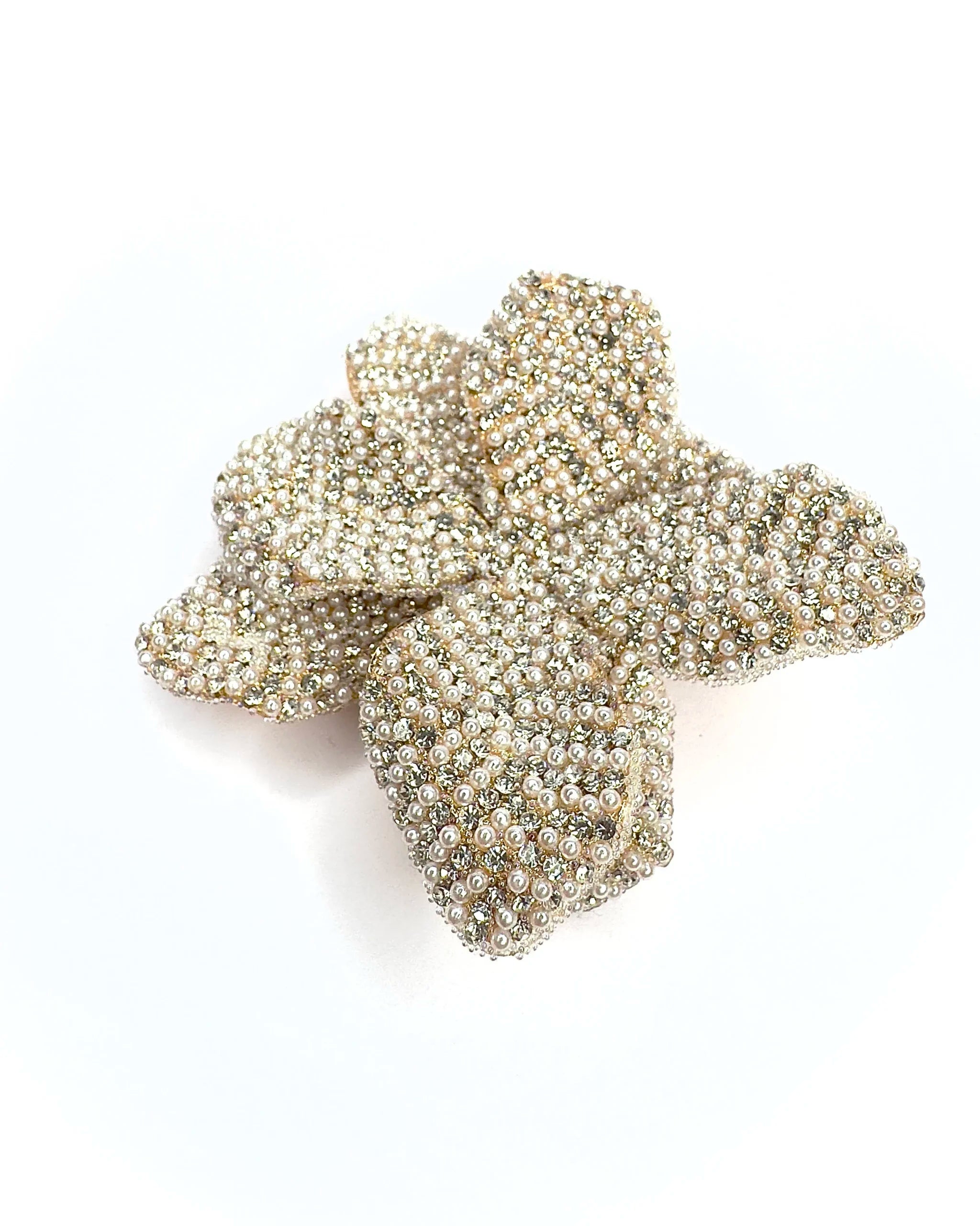 Spilla fiore Perlage
