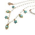 collana occhio multicolor