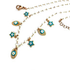 collana occhio multicolor