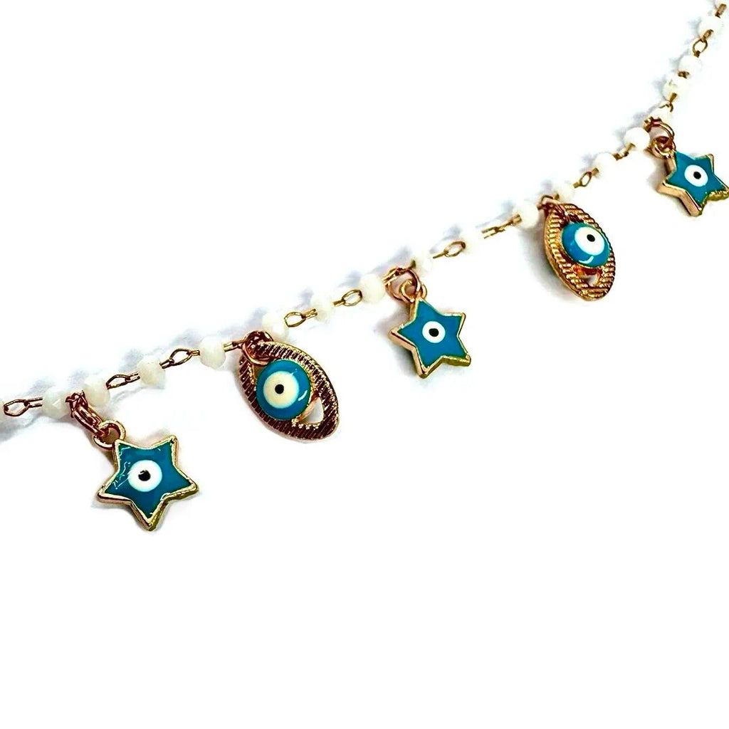 collana occhio multicolor