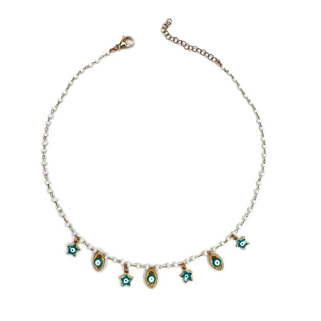 collana occhio multicolor