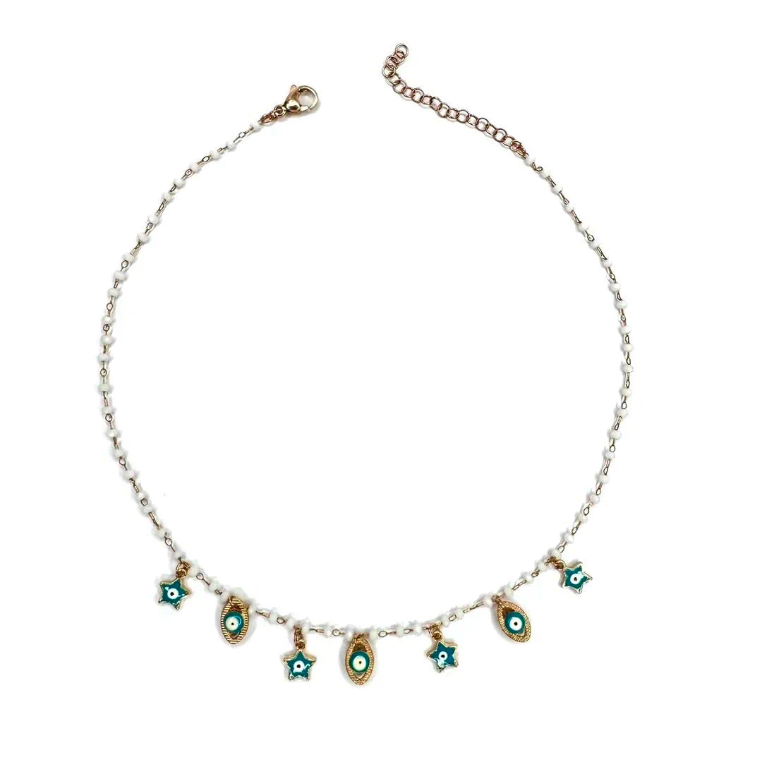 collana occhio multicolor