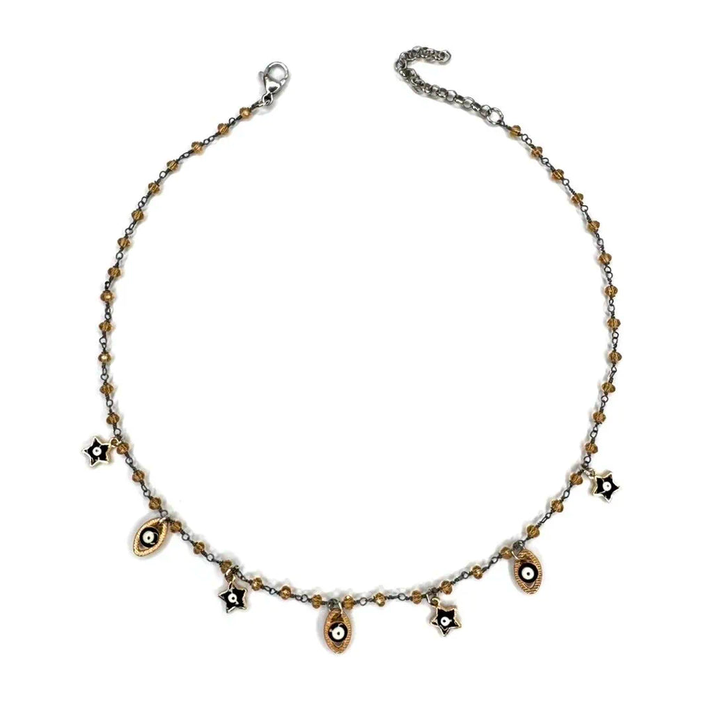 collana occhio multicolor