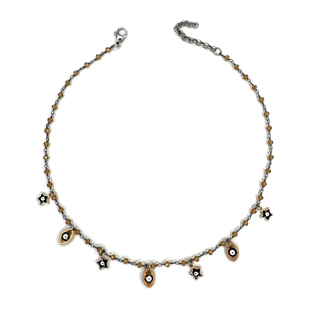 collana occhio multicolor