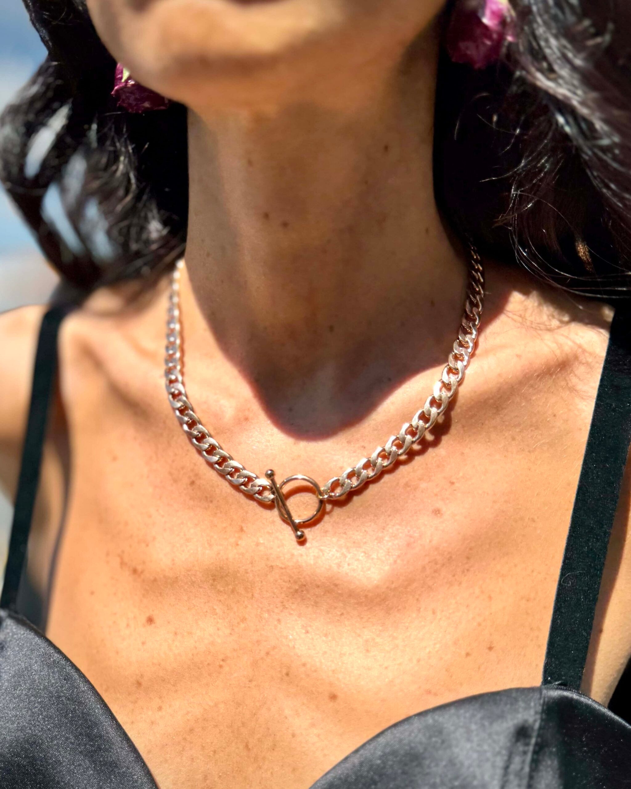 Collana catena T-Bar Power