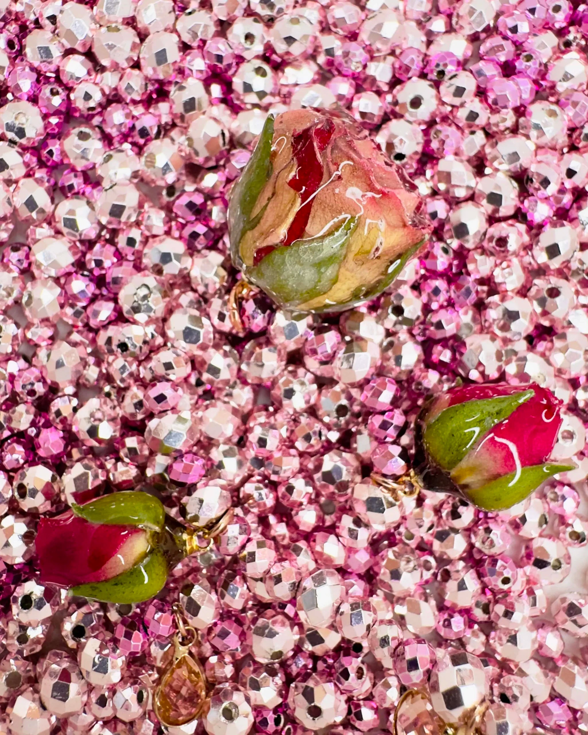 Collana cuor di rosa Botanic Limited edition