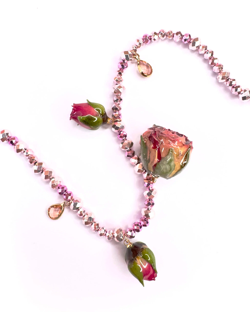 Collana cuor di rosa Botanic Limited edition