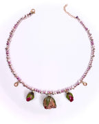 Collana cuor di rosa Botanic Limited edition