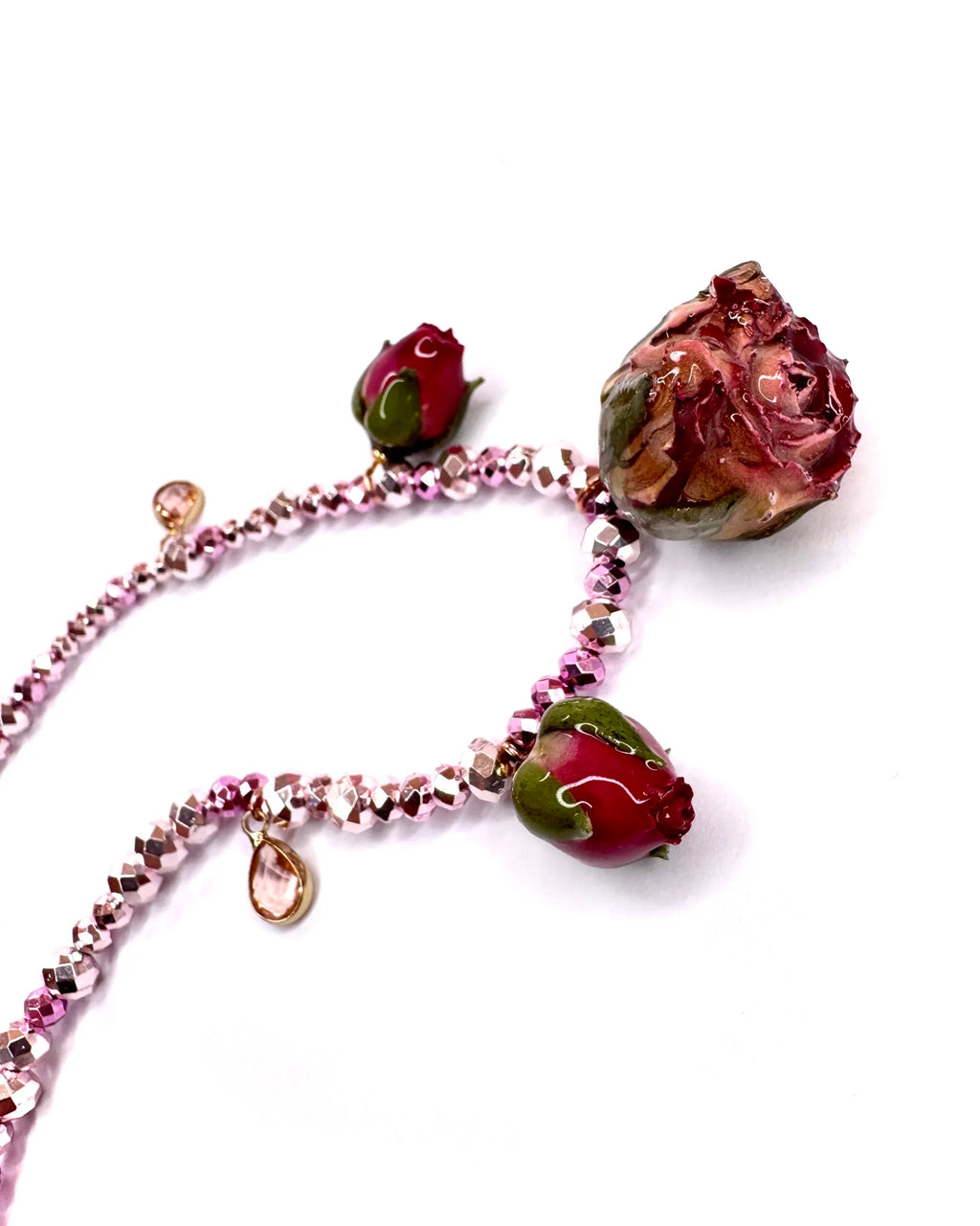 Collana cuor di rosa Botanic Limited edition
