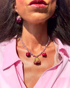 Collana cuor di rosa Botanic Limited edition