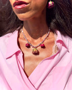 Collana cuor di rosa Botanic Limited edition