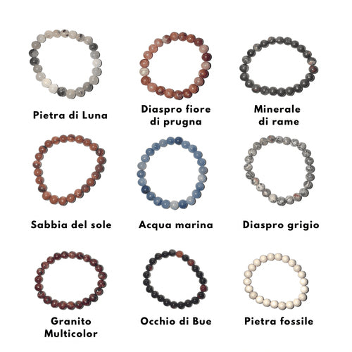 bracciale pietre dure
