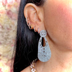 Orecchini di strass