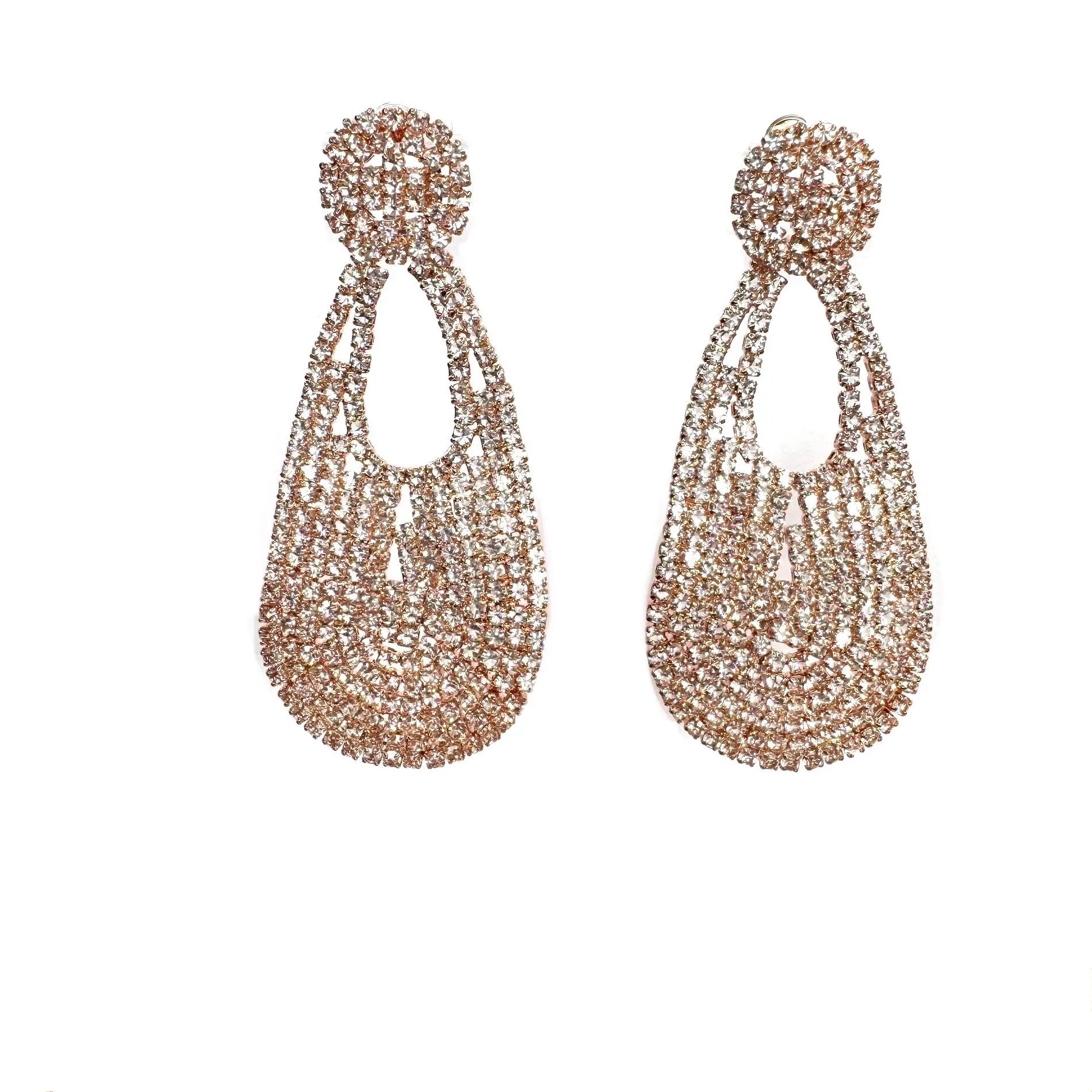 orecchini di strass