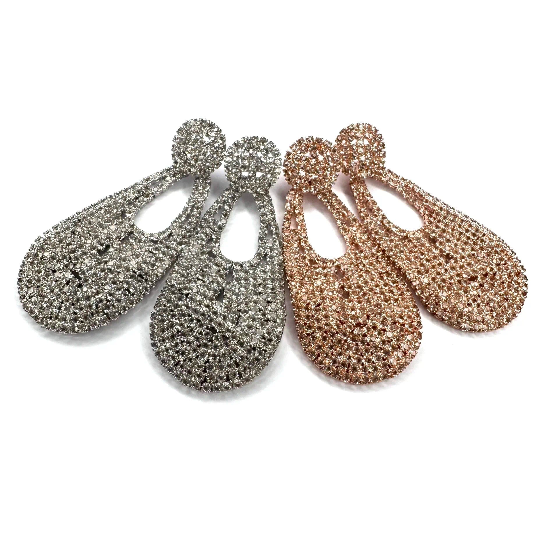 orecchini di strass