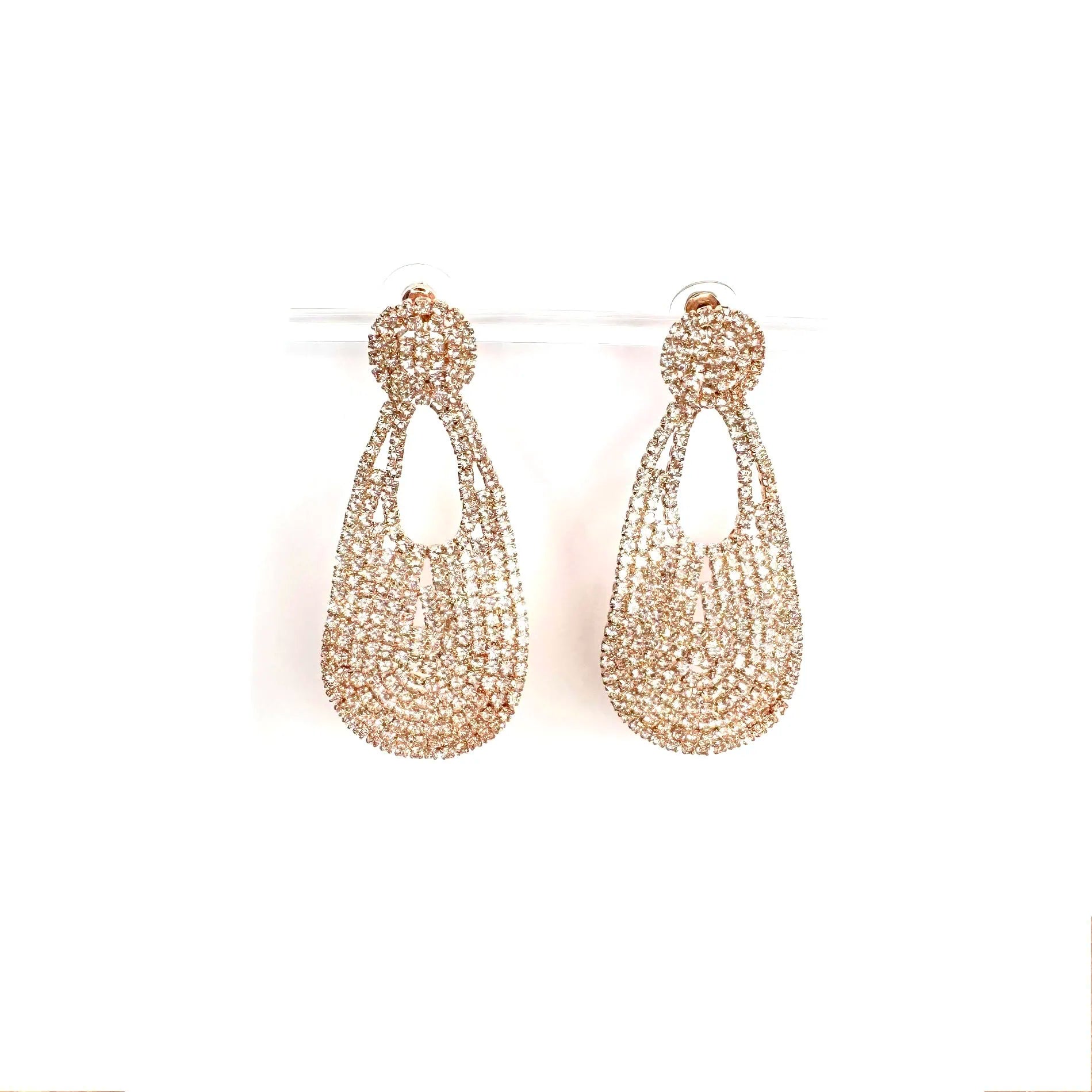 orecchini di strass