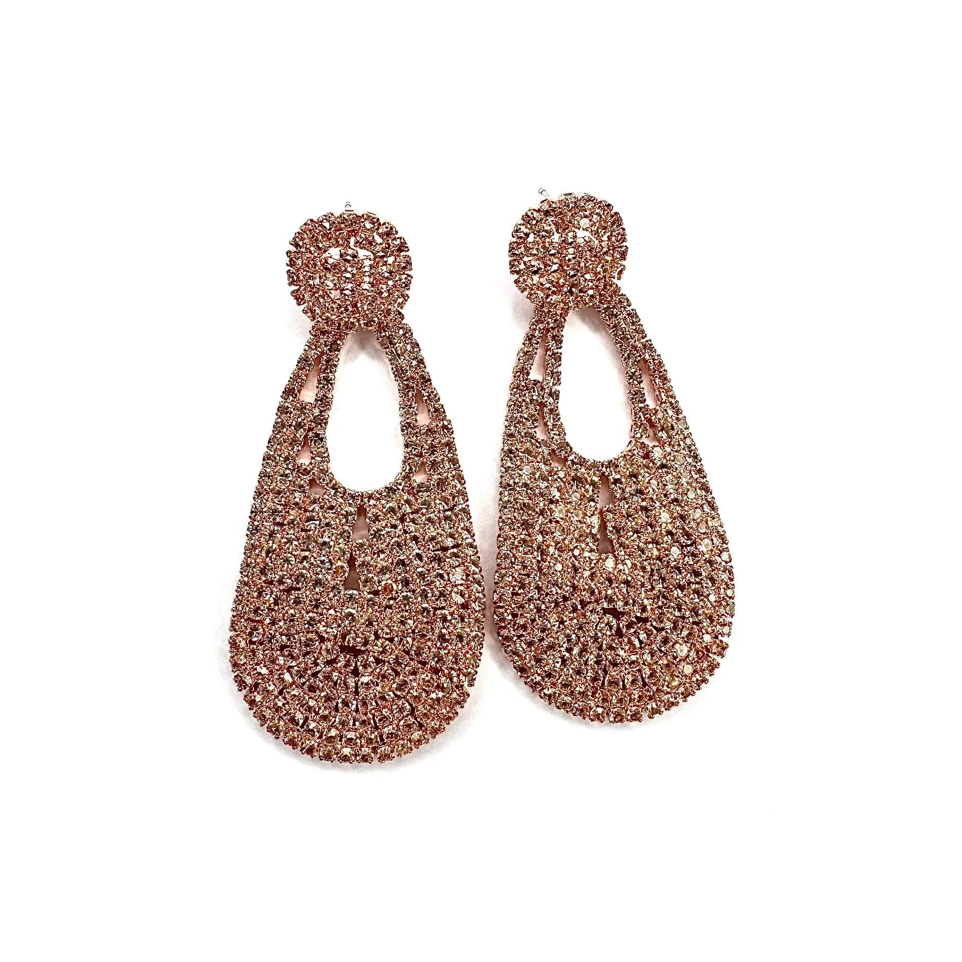 orecchini di strass
