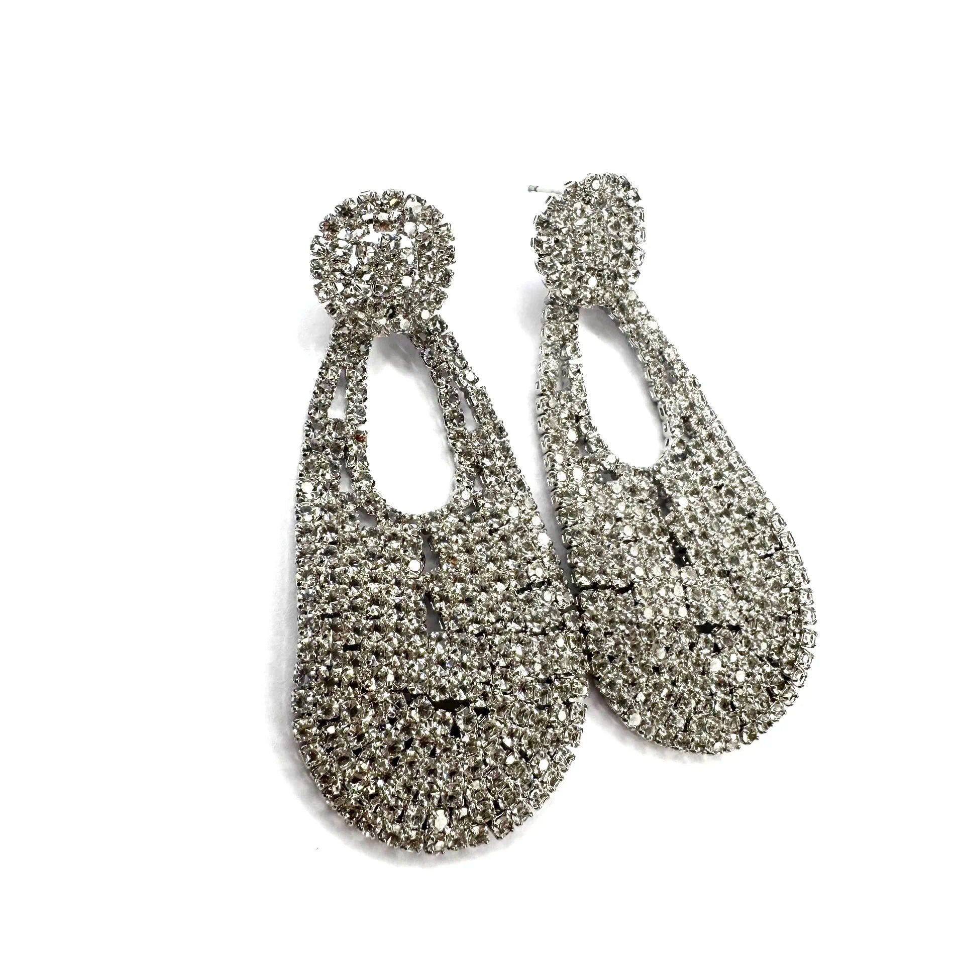 orecchini di strass