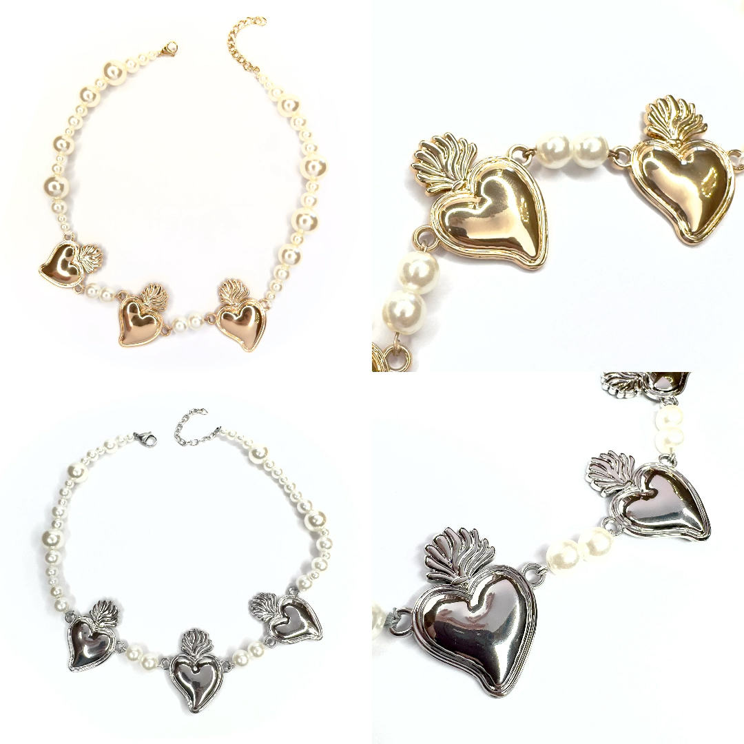Collana cuore sacro
