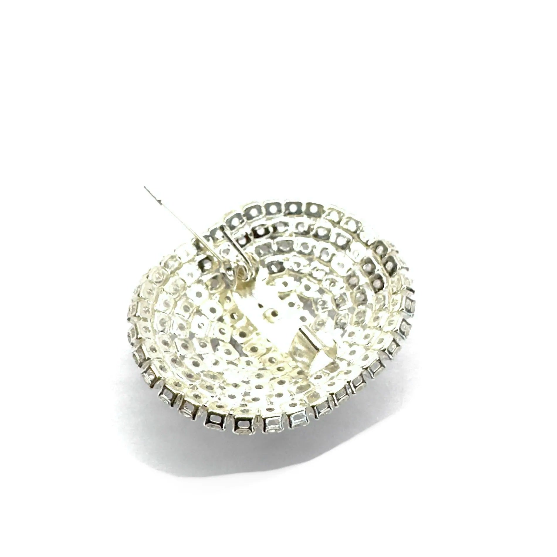 spilla con strass
