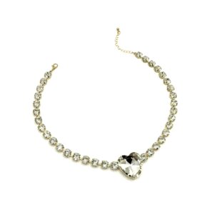 collana cuore swarovski